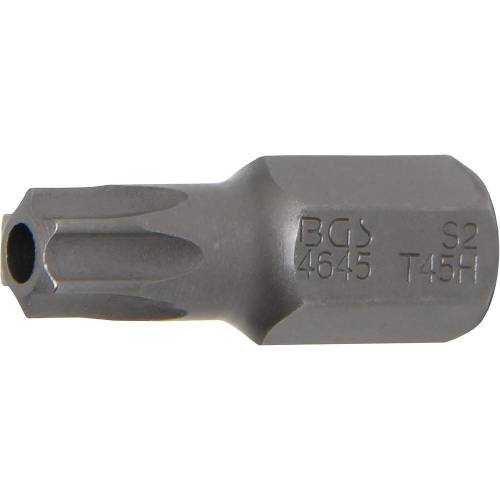 Embout Torx T45 30 mm - Profil T 10 mm (3/8) - Perçage pour Vis Torx - Précision et Durabilité - D-Work