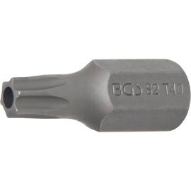 Embout Torx T40 30 mm - Profil T 10 mm (3/8) - Perçage pour vissage précis - Acier - D-Work