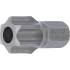 Embout Torx T70 10 mm x 30 mm - Profil T avec Perçage - Précision et Durabilité, Acier, Cliquet 3/8 - D-Work