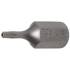 Embout Torx T60 30 mm - Profil T 10 mm (3/8 ) - Perçage pour vissage précis - BGS