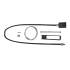 Câble Bowden de Rechange pour Pince à Colliers - 19,9x2,2x28,5 cm - Compatible Art. 467, 470 - Fiable et Durable - BGS