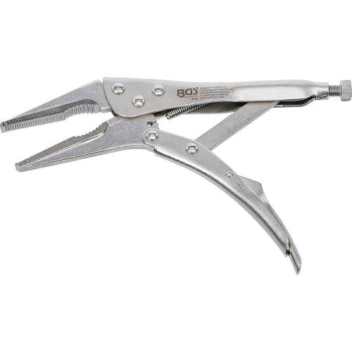 Pinces Étau Longs Becs 225 mm - Acier, Précision et Prise Ferme - BGS