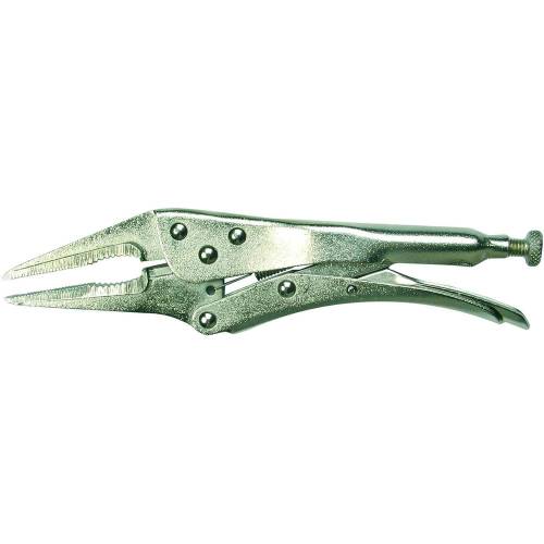 Pinces Étau Longs Becs 170 mm - Acier, Précision et Robustesse - BGS