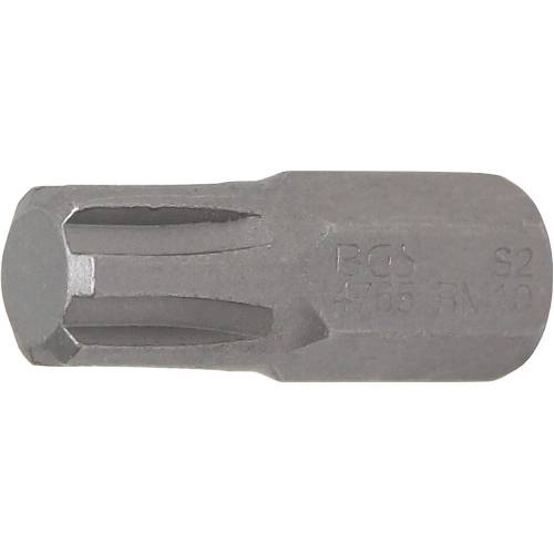 Embout M10 Profil Cannelé 10 mm (3/8) - L. 30 mm - Compatible RIBE - Précision et Robustesse, Acier - D-Work