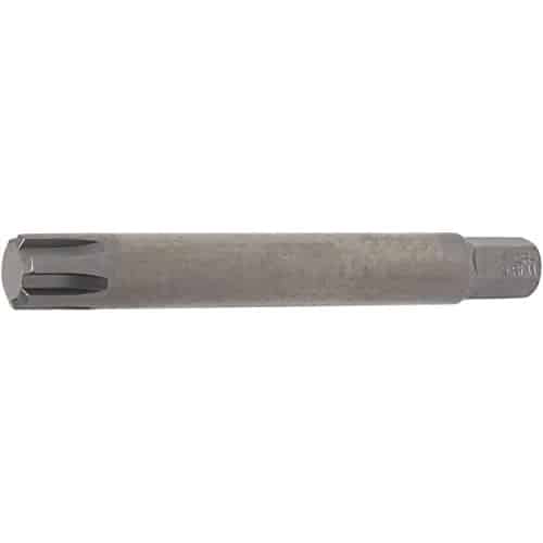 Douille à Embouts 10 mm (3/8) L. 100 mm - Profil Cannelé pour RIBE - Précision et Robustesse, Acier - D-Work