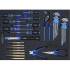 Insert de Servante d Atelier XL 28 pcs - Marteaux, Pinces et Burins - Organisation et Accessibilité Optimale - BGS