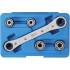 Jeu de Forets et Embouts 6,3 mm (1/4 ) - 55 Pièces - Polyvalent et Pratique pour Perçage et Vissage - BGS