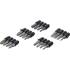 Jeu d Embouts 6,3 mm (1/4) - 20 pcs - Acier Résistant - Polyvalence et Précision, Pro - D-Work
