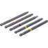 Jeu d Embouts 5 pcs 110 mm - Entraînement Six Pans 6,3 mm, Cruciformes PH et PZ, Plats - Polyvalence et Précision - D-Work