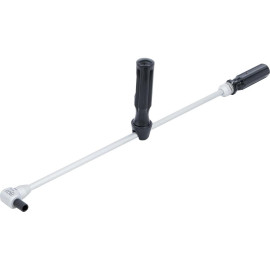 Tournevis Coudé 480 mm - Précision et Confort d Utilisation - Acier, Zones Difficiles - D-Work