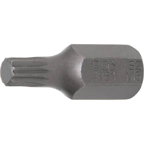 Embout M6 30 mm - Denture Multiple Intérieure XZN - Précision et Durabilité - BGS