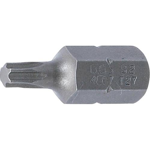 Embout T27 Torx 10 mm x 30 mm - Profil T, - Précision et Durabilité - BGS