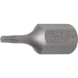 Embout T10 Torx 30 mm x 10 mm (3/8) - Précision et Durabilité, Acier, Pro - D-Work