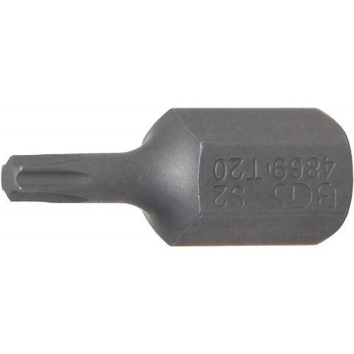 Embout T20 Torx 10 mm x 30 mm - Profil T, Précision et Durabilité - Acier - D-Work