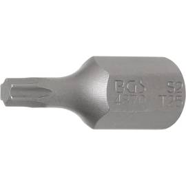 Embout T25 Torx 10 mm x 30 mm - Profil T, Précision et Durabilité, Chrome-Vanadium, Cliquet 3/8 - D-Work