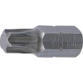 Embout T50 Torx 10 mm x 30 mm - Profil T, Haute Précision - BGS