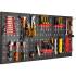 Présentoir Mural pour Outils 1030x550x2240 mm - Structure Robuste en Acier - Organisation Optimale et Gain de Place - BGS