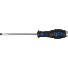 Tournevis Fente 8 mm - Lame 150 mm - Acier, Précision et Confort d Utilisation - BGS