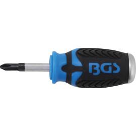 Tournevis Cruciforme PH2 - Lame 38 mm - Précision et Confort d Utilisation - BGS