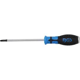 Tournevis Cruciforme PH3 - Lame 150 mm - Acier, Précision et Confort d Utilisation - BGS