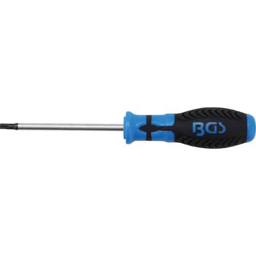 Tournevis Profil T Torx T27 100 mm - Acier, Manche Ergonomique - Précision et Confort d Utilisation - BGS
