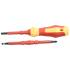 Tournevis VDE Fente 3 mm - Lame 75 mm - Isolation Sécurisée, Acier, 1000 V - D-Work
