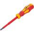 Tournevis Spécial VDE Cruciforme PH2 100 mm - Isolation Sécurisée - Acier, Pro, 1000 V - D-Work