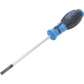 Tournevis Fente 6,5 mm - Lame 150 mm - Acier, Manche Ergonomique - Précision et Confort d Utilisation - BGS