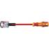 Tournevis VDE Fente 6,5 mm - Lame 150 mm - Isolation Sécurisée - BGS