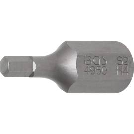 Embout 30 mm - 10 mm (3/8), Six Pans Intérieurs 4 mm - Précision et Robustesse, Acier, Pro - D-Work