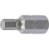 Embout 10 mm (3/8) L. 30 mm - Six Pans Intérieurs 6 mm - Précision et Robustesse, Acier, Pro - D-Work