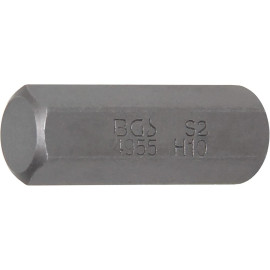Embout 30 mm - Six Pans Intérieurs 10 mm (3/8 ) - Précision et Robustesse - BGS