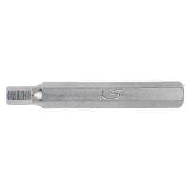 Embout 75 mm 10 mm (3/8) - Six Pans Intérieurs 7 mm - Précision et Robustesse, Acier - D-Work