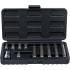 Jeu d Embouts 11 Pièces 10 mm (3/8 ) Polygone Femelle XZN Précision et Polyvalence - BGS