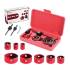 Jeu de Scies-Cloches 60/67/74 mm - Prof. 30 mm - 3 pcs - Coupe Précise et Polyvalente, Acier - D-Work