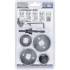 Jeu de Scies-Cloches 32-54 mm - Profondeur 24 mm, 6 Pièces - Acier Durable, Coupe Précise - BGS