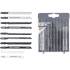 Jeu de Lames de Scie Sauteuse 10 pcs - Acier, Polyvalent et Précis, Plastique, Pro - D-Work