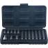 Jeu d Embouts 15 pcs 10 mm (3/8) Profil en T Torx - Précision et Polyvalence, Acier - D-Work