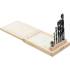 Jeu de Mèches à Bois Fraisées 4-12 mm - 6 pcs - Précision et Polyvalence - Acier HSS, Pro - D-Work