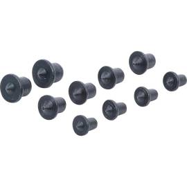 Jeu de Poinçons à Chevilles 6-8-10 mm - 10 Pièces - Acier Résistant - Précision et Durabilité - BGS