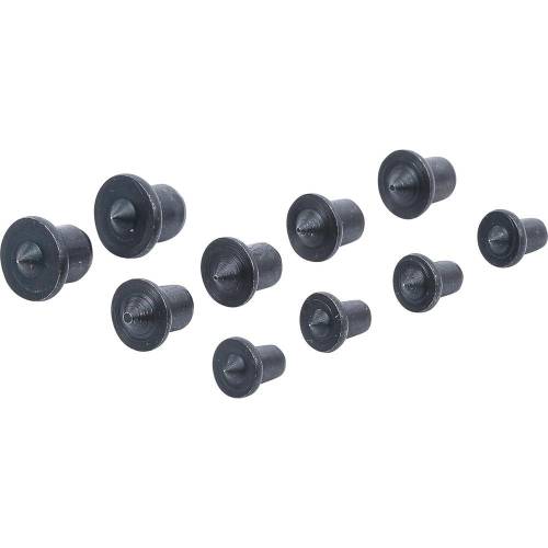 Jeu de Poinçons à Chevilles 6-8-10 mm - 10 Pièces - Acier Résistant - Précision et Durabilité - BGS