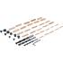 Jeu de Chevilles et Forets Bois 6-10 mm - 43 Pièces - Polyvalent et Pratique pour Fixations Bois - - BGS