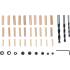 Jeu de Chevilles et Forets Bois 6-10 mm - 43 Pièces - Polyvalent et Pratique pour Fixations Bois - - BGS