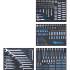 Servante d Atelier 8 Tiroirs - 296 Outils Complets - Rangement Robuste et Mobile pour Atelier - BGS