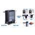 Servante d Atelier 8 Tiroirs - 296 Outils Complets - Rangement Robuste et Mobile pour Atelier - BGS