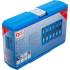 Jeu de Douilles et Embouts 12,5 mm (1/2) - Six Pans Intérieurs 5-22 mm - 12 pcs - Polyvalence et Précision - D-Work