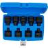 Jeu de Douilles et Embouts Choc 20 mm (3/4 ) - 9 Pièces, Denture Multiple Intérieure XZN - Transmission Six Pans Intérieur - BGS