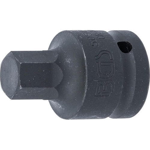 Douille à Embouts Choc 55 mm - Résistante et Précise, Acier, Pro - D-Work