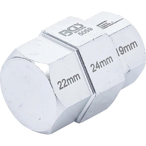 Jeu de Douilles Spéciales Moto 19-22-24 mm - Acier Résistant - Entretien et Réparation Faciles - D-Work