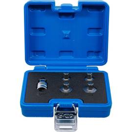 Jeu d Embouts pour Moto 17-24 mm - Poussée Six Pans Intérieurs - Précision et Robustesse, Acier - D-Work